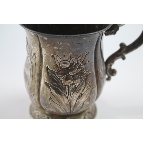 310 - .925 sterling Victorian christening mug