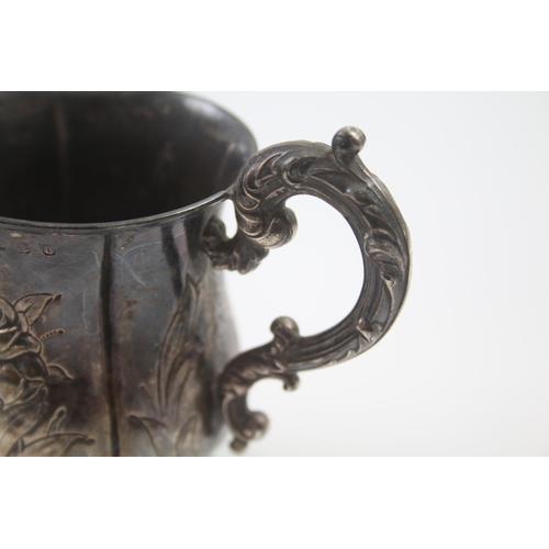 310 - .925 sterling Victorian christening mug