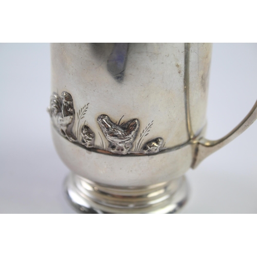 330 - .925 sterling christening cup