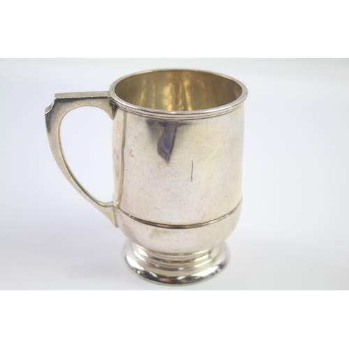 330 - .925 sterling christening cup