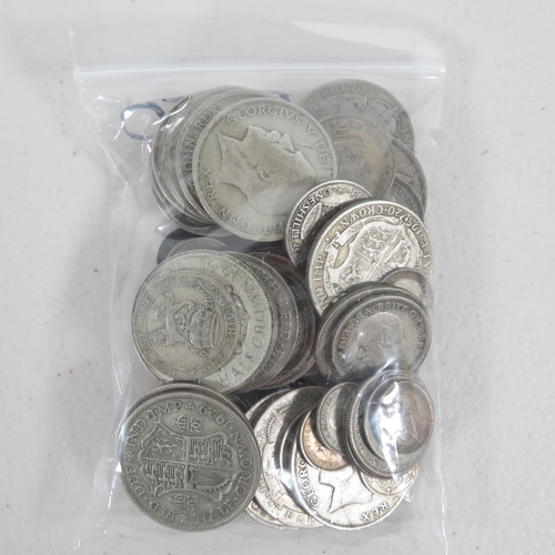 423 - 500g of pre-1947 British silver coins