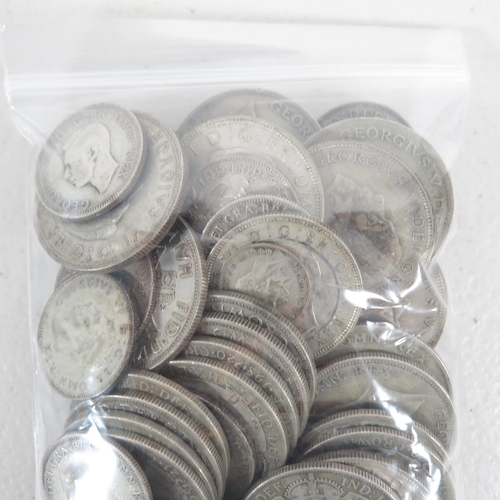 426 - 500g pre-1947 English silver coinage