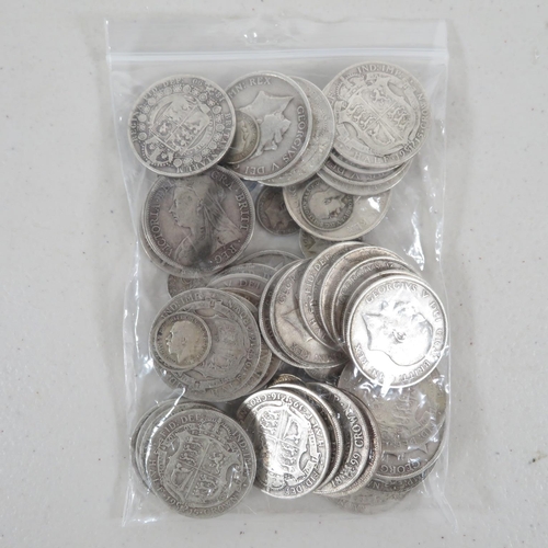 428 - 500g pre-1920 English silver coinage