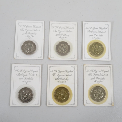 442 - 6x sealed �5.00 coins