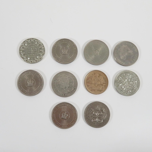 447 - 10x �5.00 coins