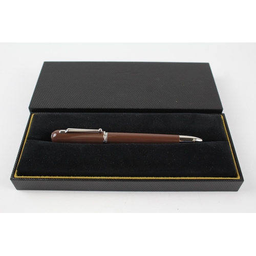 451 - Alfred DUNHILL Revolette 12mm Brown Lacquer Multi-Lead Mechanical Pencil WRITING