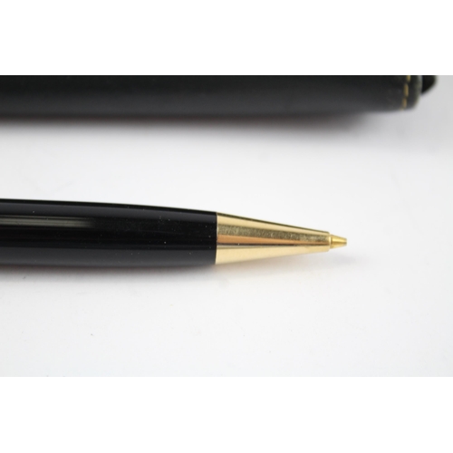 453 - MONTBLANC Meisterstuck Black Mechanical Pencil w/ Gold Plate - CB192900