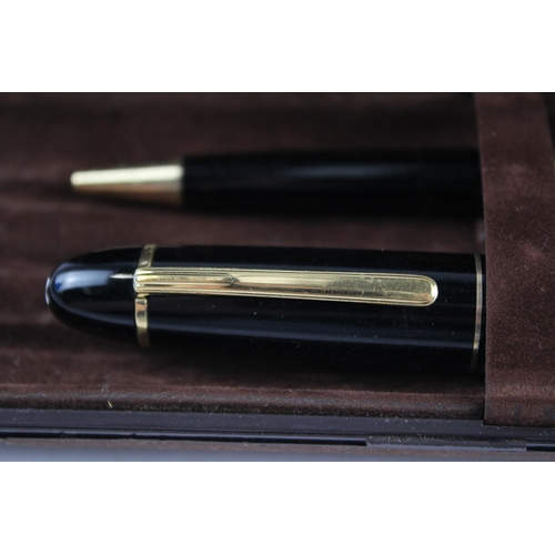 454 - MONTBLANC Meisterstuck No.149 Black Fountain Pen w/ 14ct Gold Nib, Ballpoint Etc