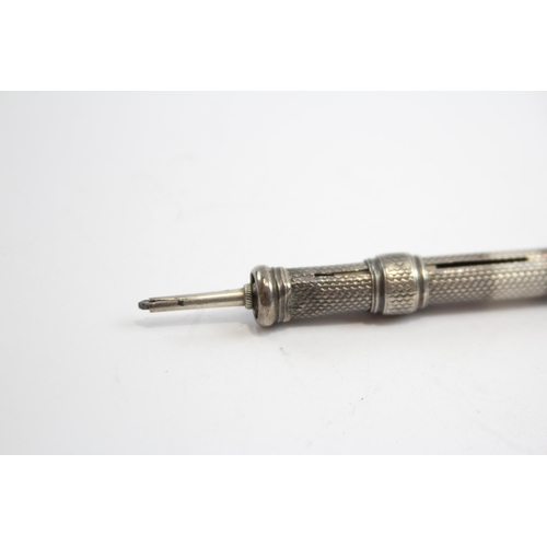 460 - Antique S. Mordan & Co. .925 Sterling Silver Propelling Pencil Dipping Nib (14g)