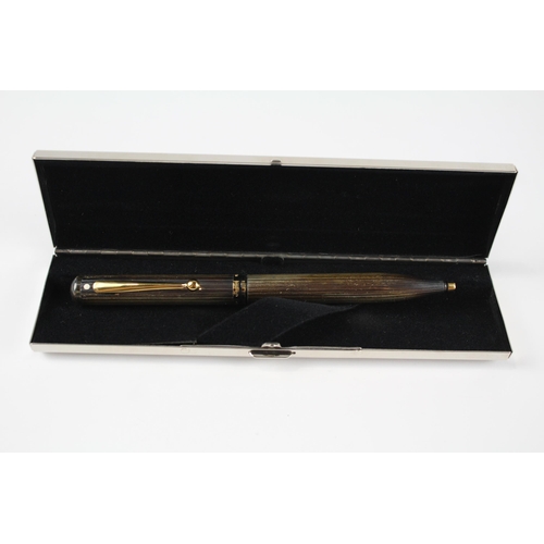 489 - Sheaffer Stamped .925 Sterling Silver Ballpoint Pen / Biro Writing Boxed (34g)