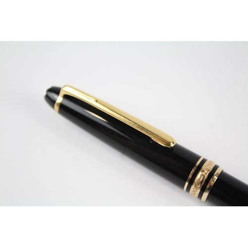 496 - Montblanc Meisterstuck Black Ballpoint Pen / Biro WRITING - IC22225z