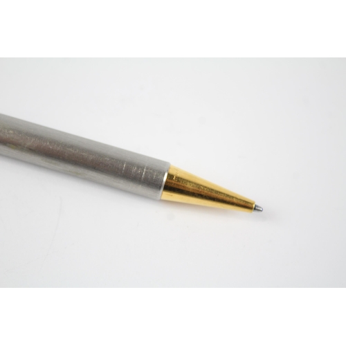 497 - Must De CARTIER Ballpoint Pen / Biro w/  Gold Plate Detail WRITING B4929