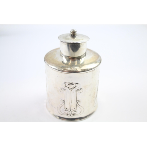 327 - .925 sterling art nouveau caddy