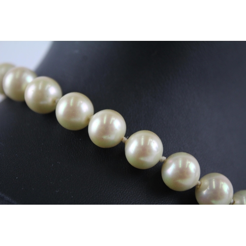 175 - Faux pearl necklace by designer Christian Dior