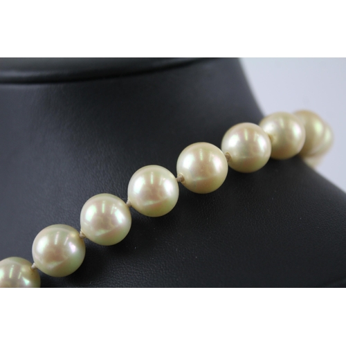 175 - Faux pearl necklace by designer Christian Dior