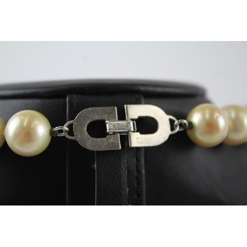 175 - Faux pearl necklace by designer Christian Dior