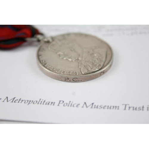 238 - Metropolitan Police 1911 Coronation Medal Named. P.C. S. Sharpe