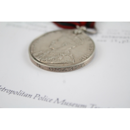 238 - Metropolitan Police 1911 Coronation Medal Named. P.C. S. Sharpe