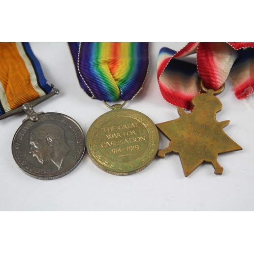 239 - WW.I Officers 1914-15 Star Trio Named. F. 3514 E.E. Frankis. C.P.O.3 R.N.A.S 2nd