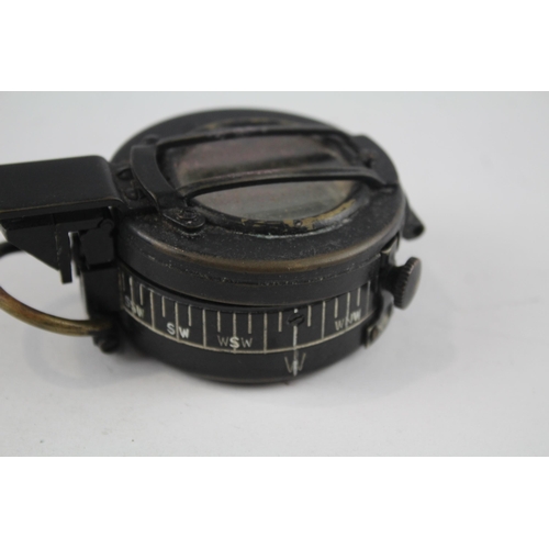 246 - Boxed WW.2 1942 Dated Fluid Filled British Military Compass Maker T.G & Co