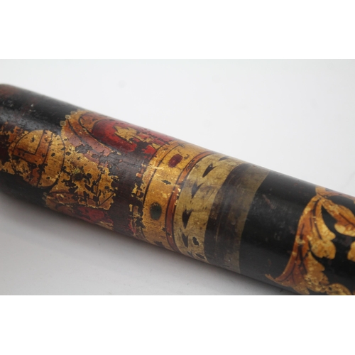 257 - Cape Police Painted Wooden Truncheon