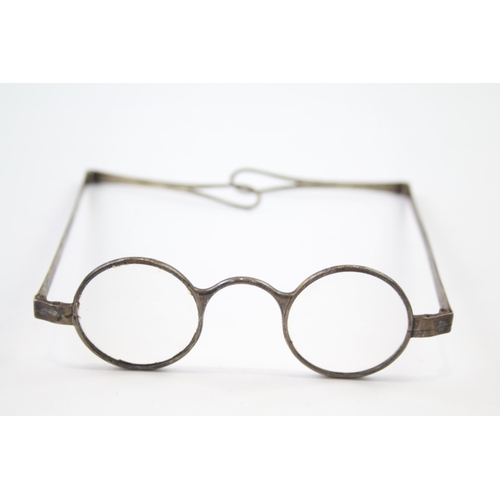 293 - Antique / Vintage .925 Sterling Silver Spectacles / Glasses (32g)