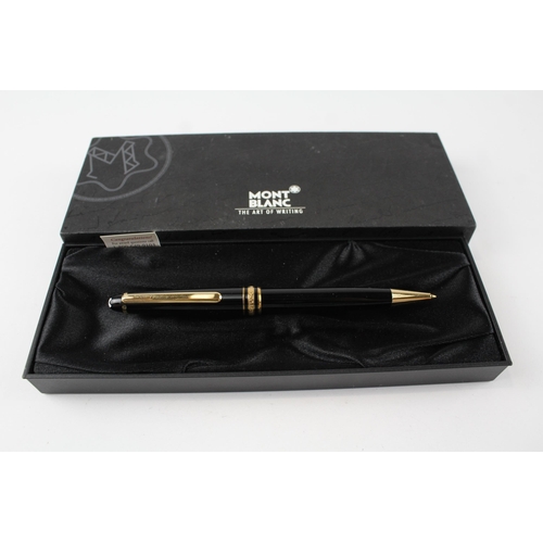 409 - Montblanc Meisterstuck Black Ballpoint Pen / Biro WRITING Original Box BP124533