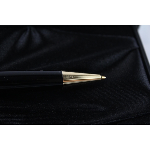 409 - Montblanc Meisterstuck Black Ballpoint Pen / Biro WRITING Original Box BP124533