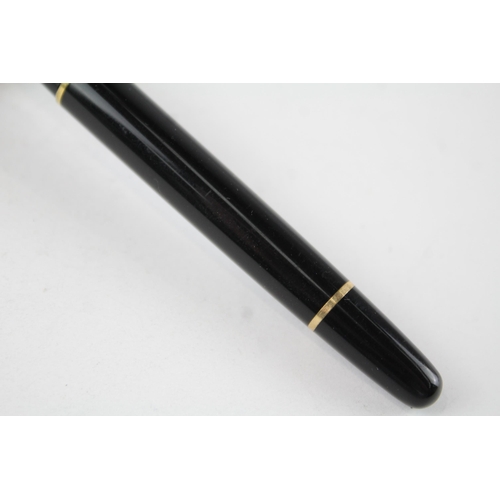 410 - Montblanc Meisterstuck Black Rollerball Pen WRITING In Original Box VP1079696