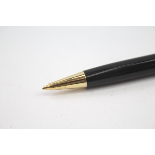 417 - Montblanc Meisterstuck Black Mechanical Pencil w/ Gold Plate Detail WRITING