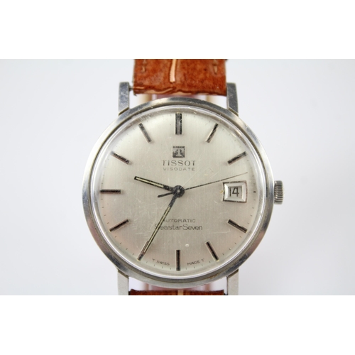 424 - TISSOT VISODATE SEASTARSEVEN Gents Vintage WRISTWATCH Automatic WORKING