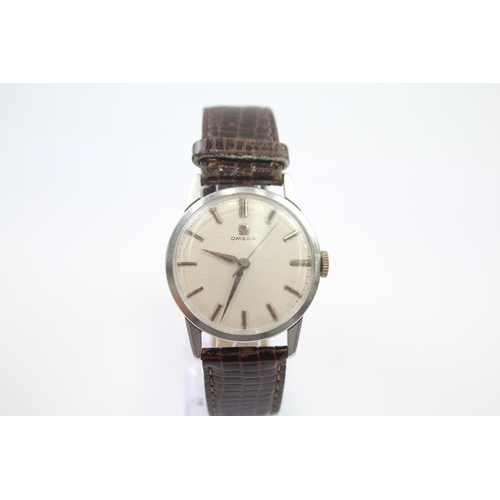 444 - OMEGA Gents Vintage C.1960s WRISTWATCH Hand-wind WORKING