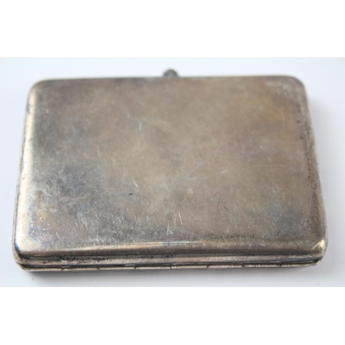 231 - Antique Hallmarked 1906 London STERLING SILVER Cigarette Case 84g