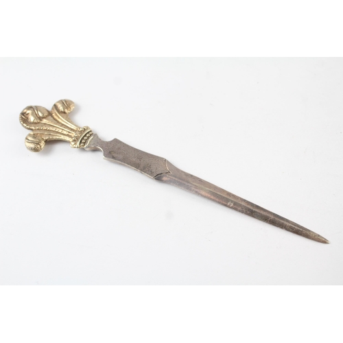 258 - Vintage Hallmarked 1981 London STERLING SILVER Letter Opener (52g)