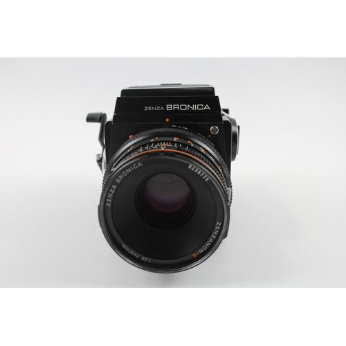 364 - Zenza Bronica SQ-A Medium Format FILM CAMERA w/ Zenzanon-S 80mm Lens WORKING