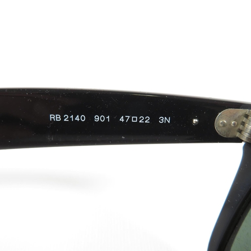 328 - 3x Pairs Ray Ban Sunglasses 2x etched RB and 1x etched BL