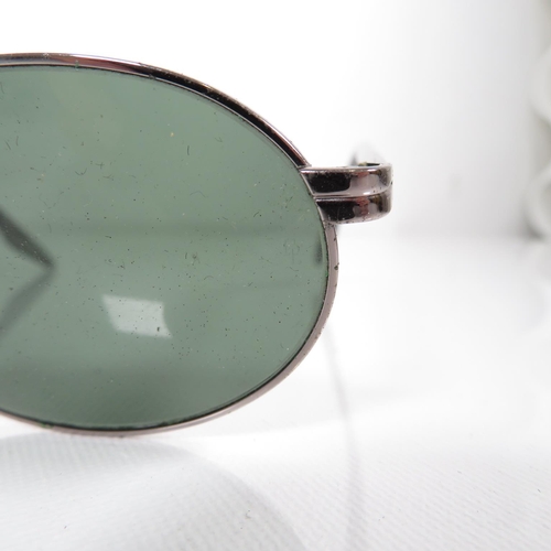 338 - 4x Pairs Ray Ban Sunglasses 2x etched RB and 2x etched BL