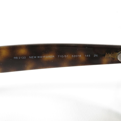 345 - 4x Pairs Ray Ban Sunglasses 3x etched RB and 1x etched BL