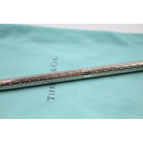 322 - TIFFANY & CO. Stamped .925 Sterling Silver Ballpoint Pen / Biro WRITING 14g