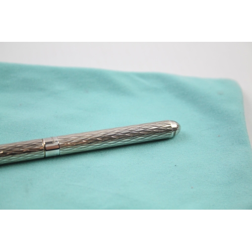 322 - TIFFANY & CO. Stamped .925 Sterling Silver Ballpoint Pen / Biro WRITING 14g