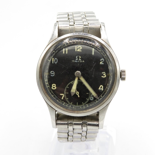 244 - OMEGA DIRTY DOZEN Gents Military Issued WRISTWATCH Hand-wind