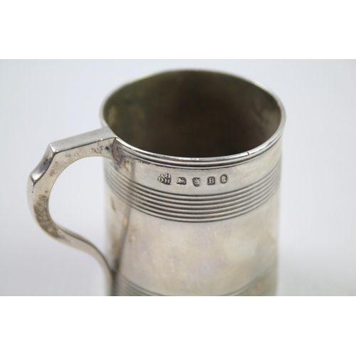 272 - Antique George III 1997 London Sterling Silver Plain Small Tankard / Cup (92g)