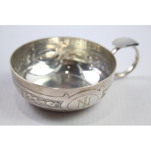 291 - Vintage Hallmarked 1978 Birmingham Sterling Silver Wine Tasting Cup (70g)