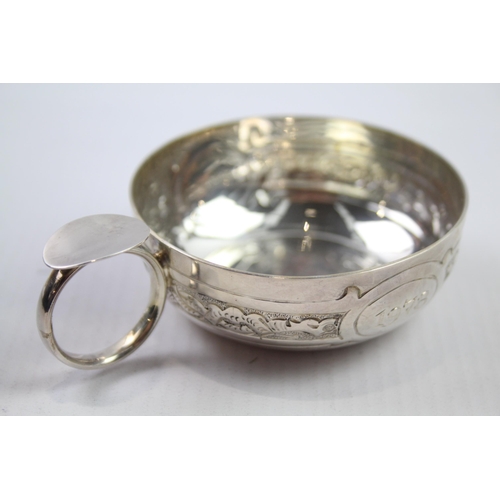 291 - Vintage Hallmarked 1978 Birmingham Sterling Silver Wine Tasting Cup (70g)