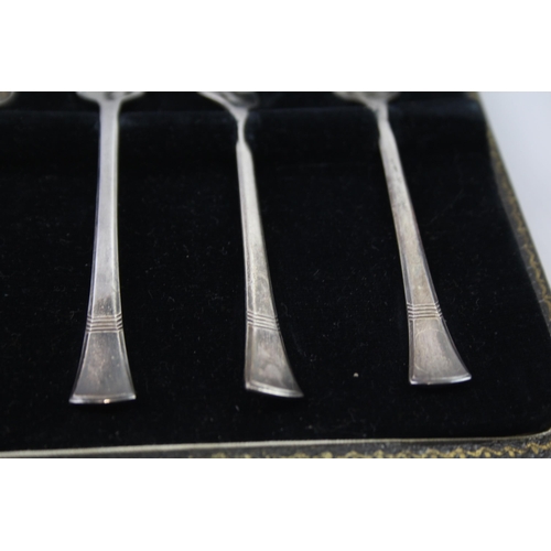 306 - Vintage Hallmarked ASPREY & CO  STERLING SILVER Dessert Serving Set (127g)