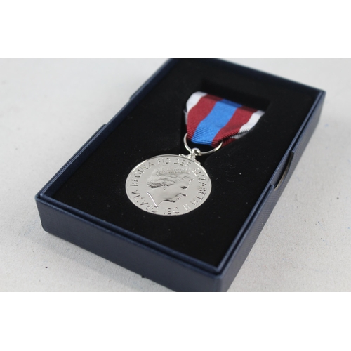 358 - Boxed ER.II Queens Platinum Jubilee Medal