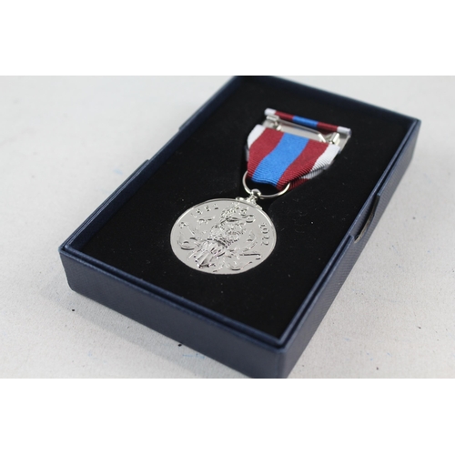 358 - Boxed ER.II Queens Platinum Jubilee Medal