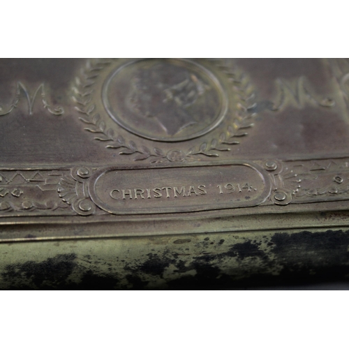 326 - WW1 1914 Princess Mary Brass Christmas Tin