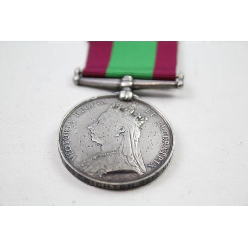 344 - Victorian Afghanistan Medal Named - 672 PTE. W. Crichton. 92nd Highlanders