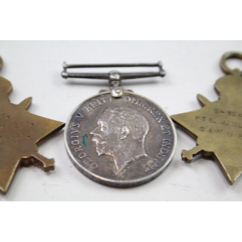 346 - 3 x WW1 Family Medals